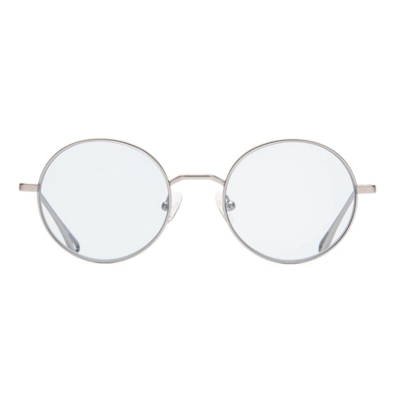 NWT Caddis Readers - Mercury in Matte Gunmetal Blue Tint Lens 0.0x magnification - Picture 4 of 9